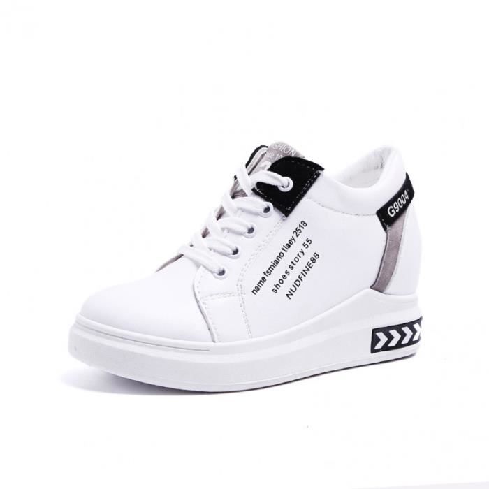 Baskets Running Femme - Chaussures Sport Respirantes Anti-Choc Pour Course à Pied