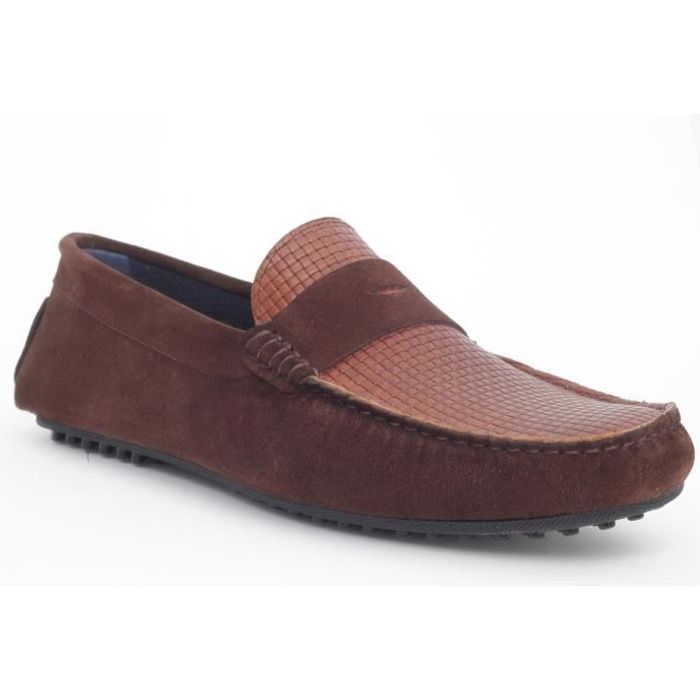 mocassin marron