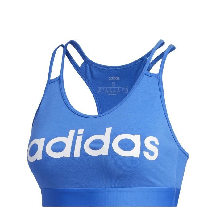 Brassière de Fitness - adidas - Essentials - Maintien léger - Douce et  stretch - Bleu/blanc Bleu/blanc - Cdiscount Sport