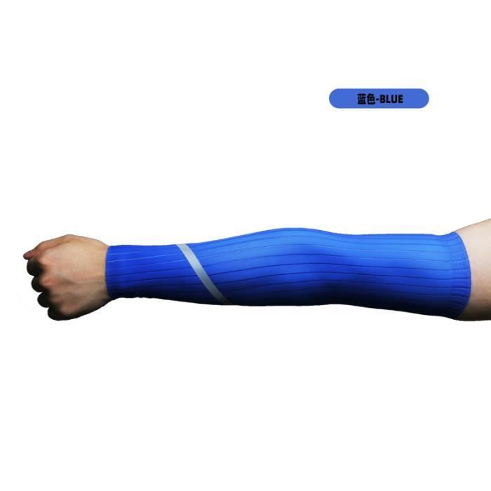 GEARXPro Arm Sleeve - Manchon Bras de Compression - Padel, Tennis, Volley- ball et Cyclisme - Unisexe - Protection Musculaire, Performance et Récupération, Noir , S