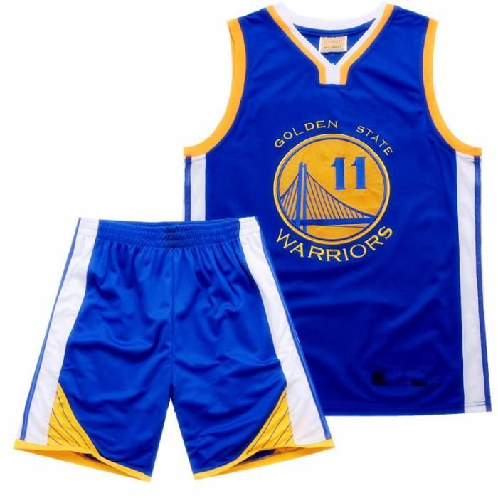 Ensemble Basketball Homme CEJUDO Clapton - Maillot Et Short Bleu, Taille L