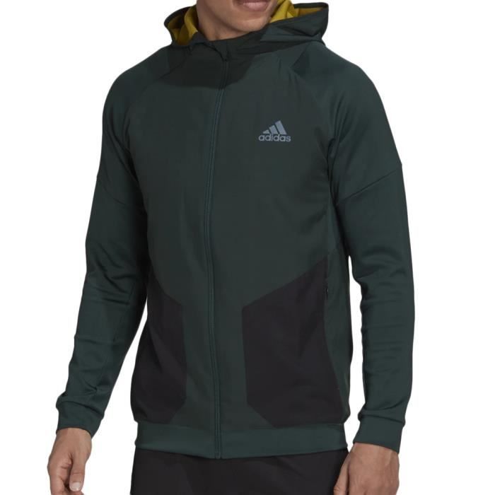 Veste Verte Homme Adidas Training