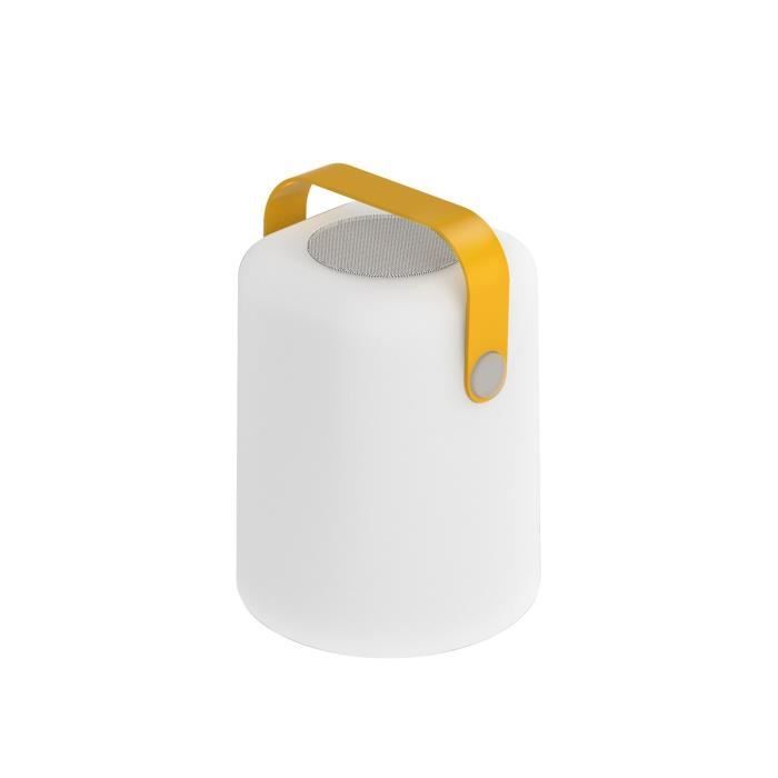 MUVIT LANTERN ENCEINTE LUMINEUSE BLUETOOTH EXTERIEURE JAUNE