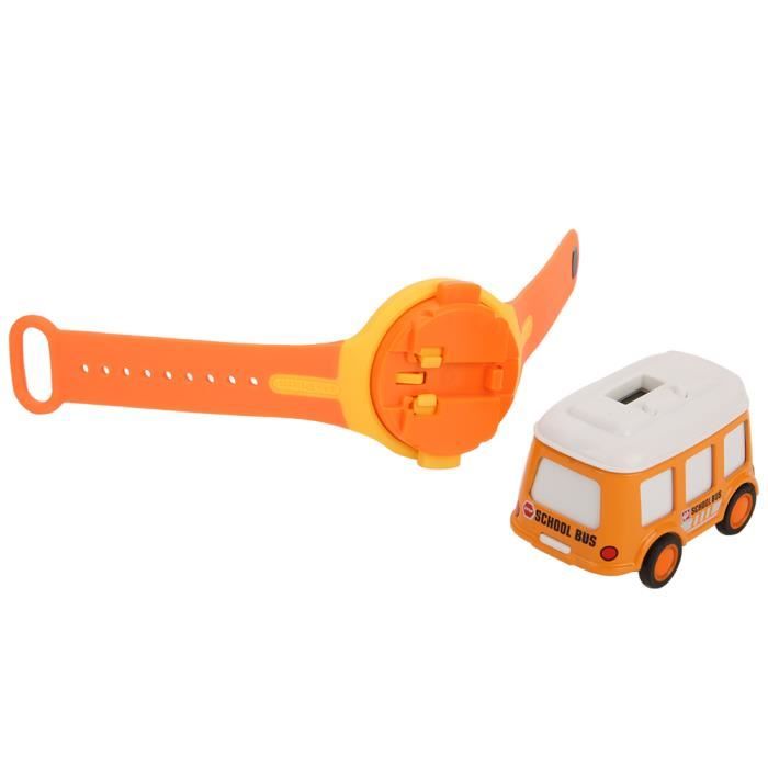 Jouet Bus Urbain Avec Portes Ouvrantes - Voiture Miniature Éducative - Lumières Et Musique - Cadeau Enfant