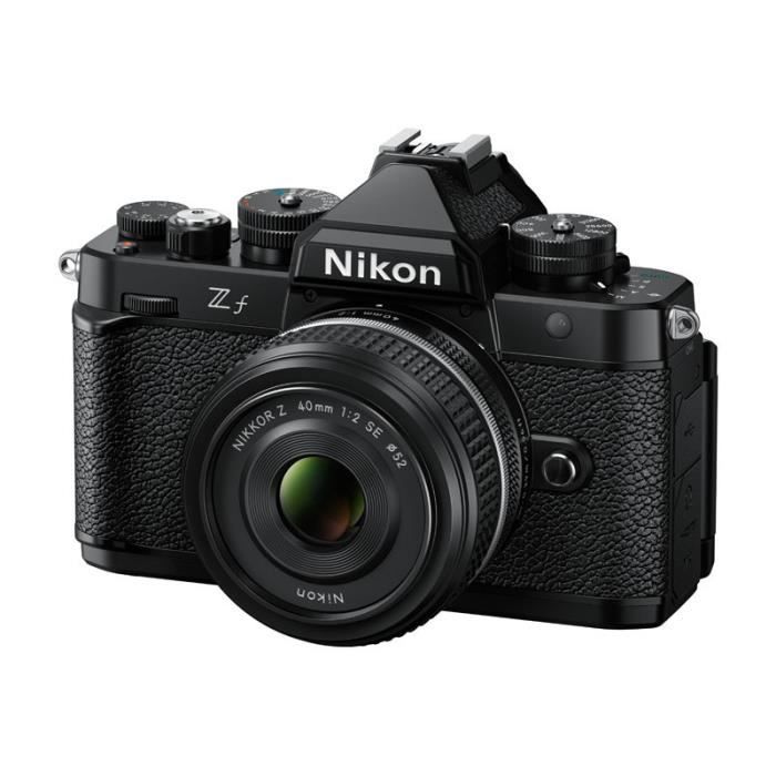 NIKON Hybride Z f Noir + 40mm f/2 SE Garanti 3 ans