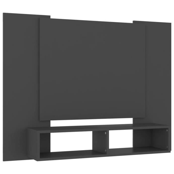 STAR®8213 MODERNE Armoire TV suspenduMeuble TV mural contemporain