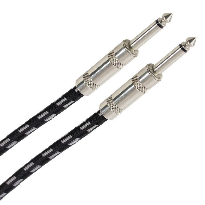 Plugger Câble Tweed Jack Mâle Mono - Jack Mâle Mono 3m Easy Câble