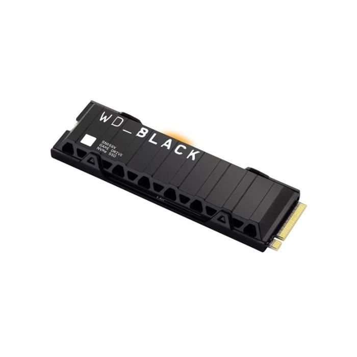 SSD M.2 - SANDISK - WD BLACK SN850X - 2 To - PCIe G4 - 550 Mo/s