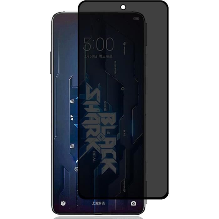 Verre Trempé Anti-Espion Pour Xiaomi Black Shark 5-5 Pro, Contenir 1