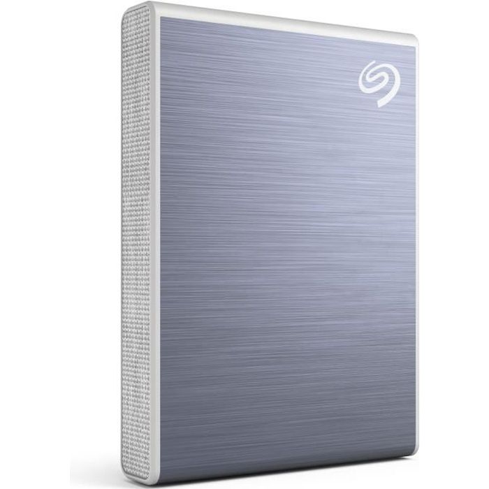 SEAGATE - SSD Externe - One Touch - 500Go - NVMe - USB-C - Bleu (STKG500402)