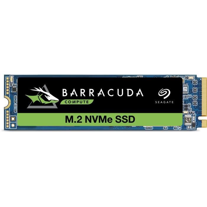 Top achat Disque SSD SEAGATE - Disque SSD Interne - BarraCuda 510 - 512Go - M.2 NVMe (ZP512CM30041) pas cher