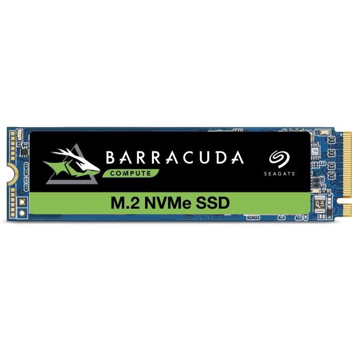 Top achat Disque SSD SEAGATE - Disque SSD Interne - BarraCuda 510 - 512Go - M.2 NVMe (ZP512CM30041) pas cher Top achat Disque SSD SEAGATE - Disque SSD Interne - BarraCuda 510 - 512Go - M.2 NVMe (ZP512CM30041) pas cher