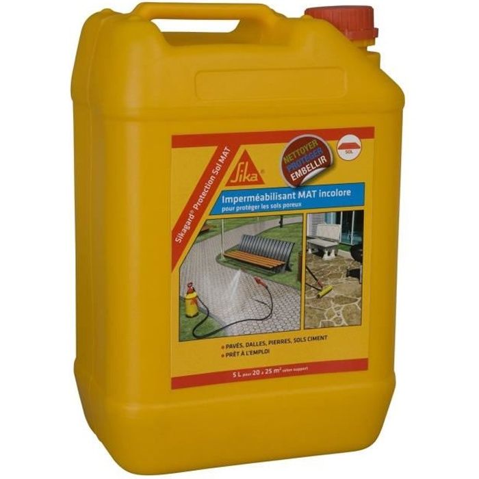 Imperméabilisant SIKA Sikagard Protection Sol MAT - 5L