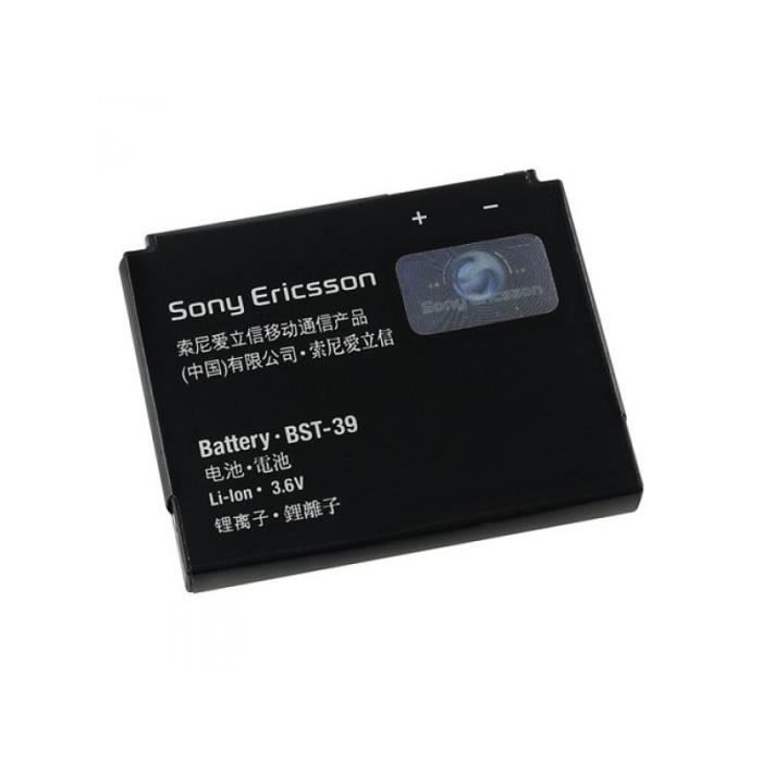 Batterie Origine  BST-39 pour Sony Ericsson W380i d'occasion