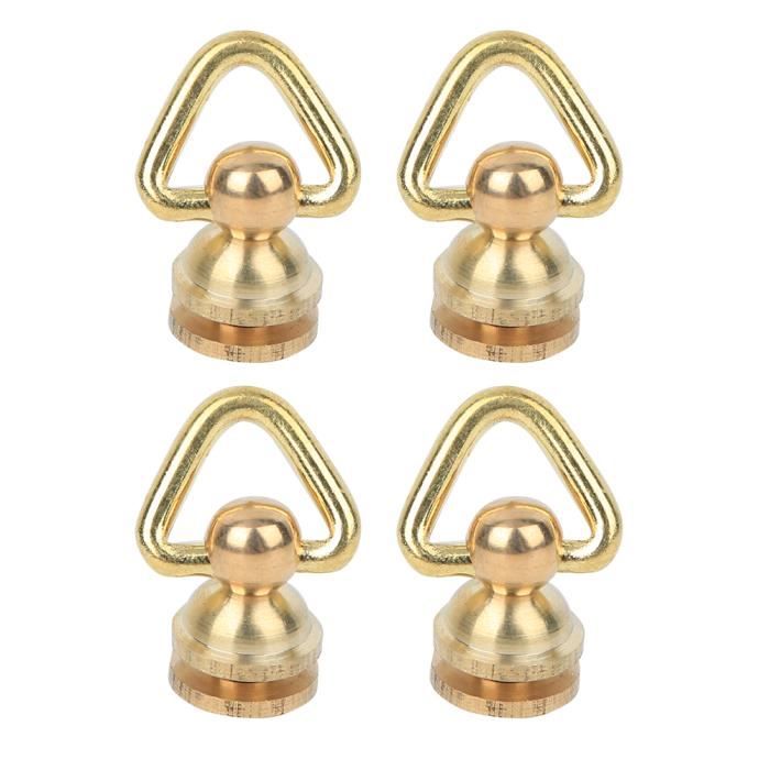 4 Vis à Anneau D 1/4-20 En Inox - Pour Fixer Dragonnes Sur Appareils Photo, Trépieds, Perches Selfie