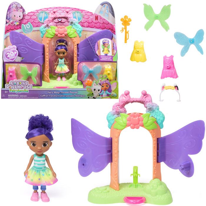 PLAYSET TRANSFORMATION POUPEE FAIRYLANDIA Gabby et la Maison Magique - vue 6