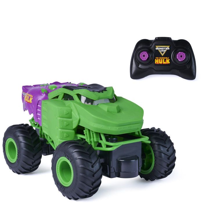 Véhicule Radiocommandé Hulk 1:24 Monster Jam - Technologie 24 Ghz - SPIN MASTER - A partir de 4 ans