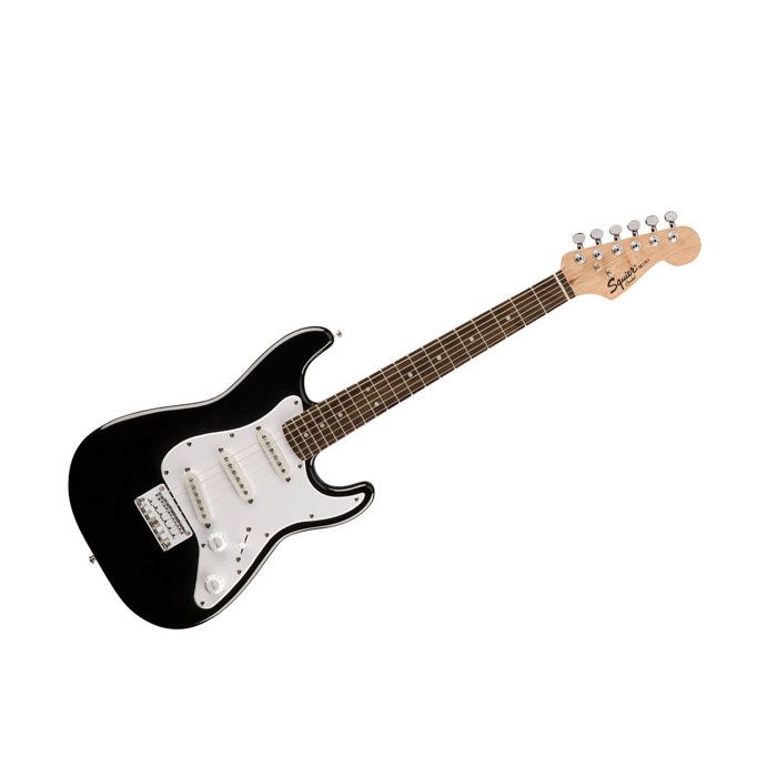 Squier by Fender Mini Stratocaster Black : La Guitare Électrique Parfaite pour Enfants et Débutants (154 €)