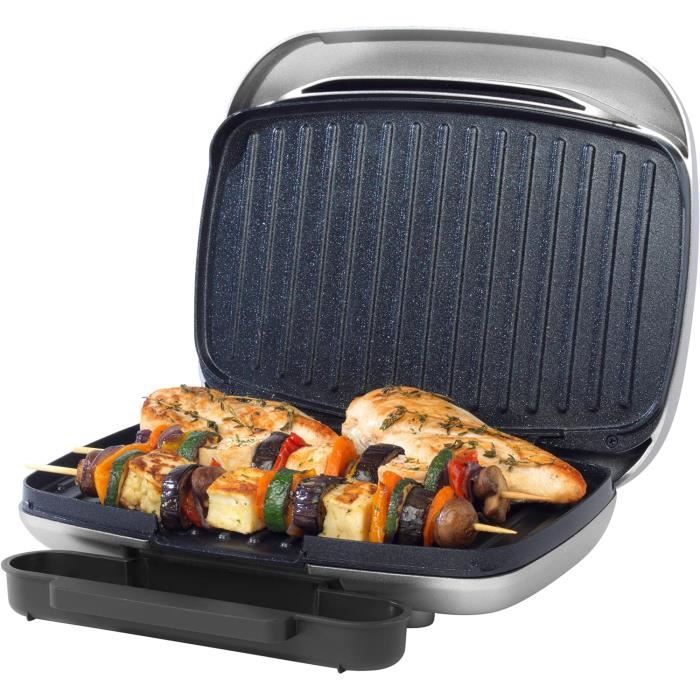 Philips Contact Grill 7000 Series HD6307/70 - Sonde Température - 8 Programmes - Grande Surface - Nettoyage Facile Gril Contact Philips
