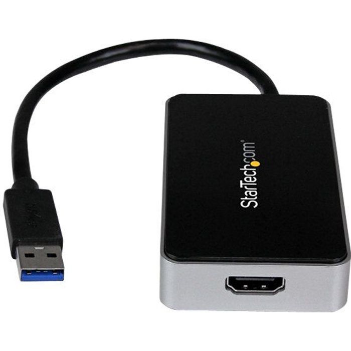 StarTech.com Adaptateur HDMI vers DisplayPort 4K alimenté par USB sur