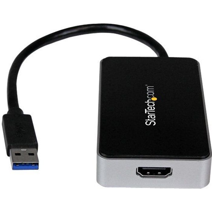 StarTech.com Adaptateur HDMI vers DisplayPort 4K alimenté par USB