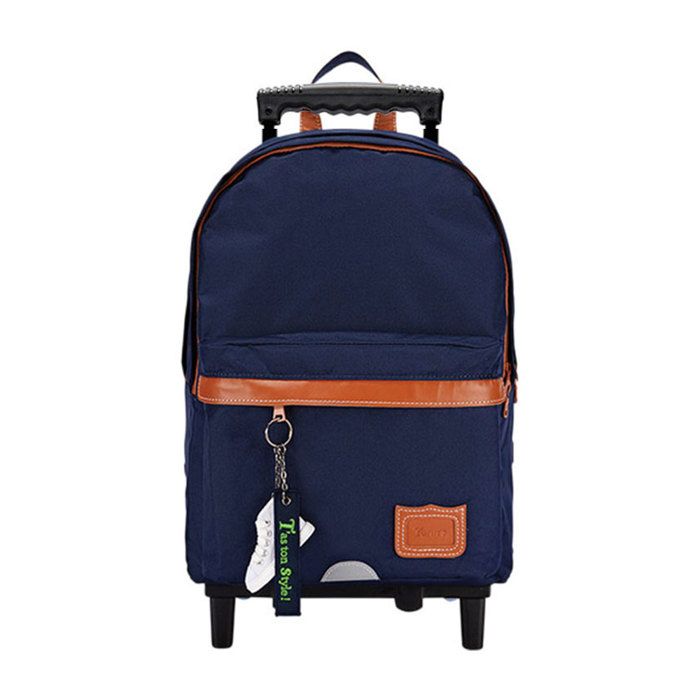 Sac à dos Trolley - Tanns - Les Incontournables - Bleu marine - 52x33x25 cm - Recyclé Sac à dos Trolley - Tanns - Les Incontournables - Bleu marine - 52x33x25 cm - Recyclé