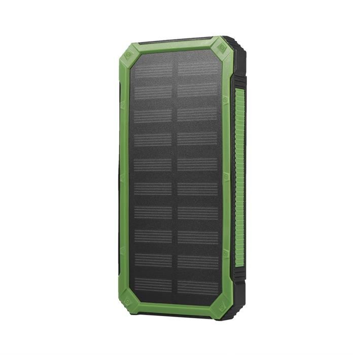 Chargeur Solaire Portable KAtiak - 1200mAh Porte-clés - Pour Urgence IOS/Type-C - Camping & Randonnée