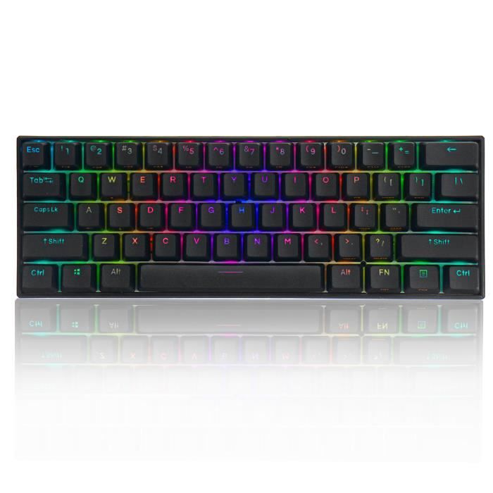 clavier gaming switch bleu