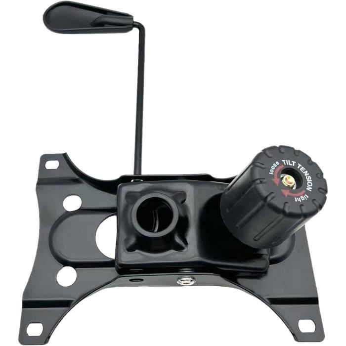 Base De Remplacement Réglable Pour Chaise De Bureau Pivotante - En Acier, Dimensions ~17,7x14,2 Cm