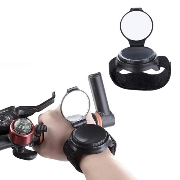 Rétroviseur De Vélo à Fixer Au Bras Ou Au Poignet - Pour Cycliste - Vision Arrière Pratique