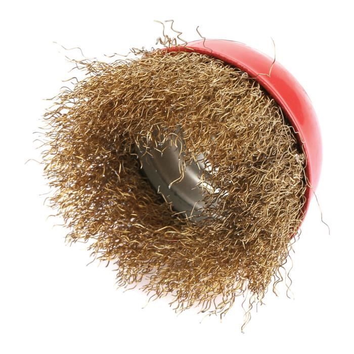 Lot De 45 Brosses Métalliques En Acier Pour Perceuse/outil Rotatif - Diamètres 5,15,25 Mm