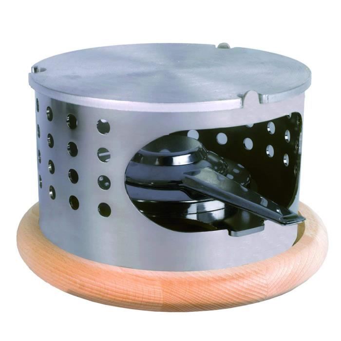 Réchaud à fondue en acier-alum. 16,2 x 11 cm - Cdiscount Sport