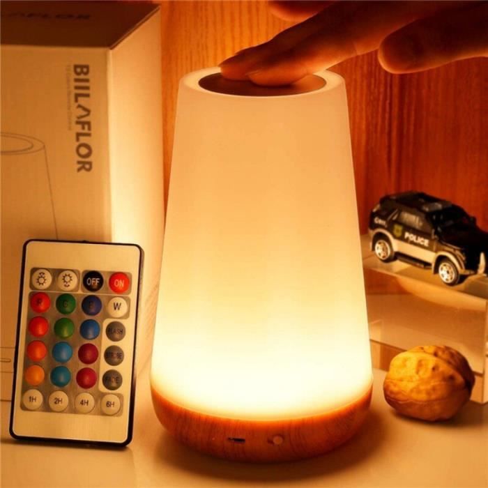 Lampe de Chevet Veilleuse LED Tactile et Sans Fil • La Boutique du Lecteur