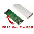 Boitier Aluminium USB 3.0 Pour SSD MACBOOK PRO ANNEE 2012 SSD 8+18 PIN-1