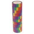 10 Rolls of Washi Tapes DIY Art Crafts Scrapbooking Decor Scrapbook Rainbow ruban adhesif - mousse adhesive petites fournitures-1