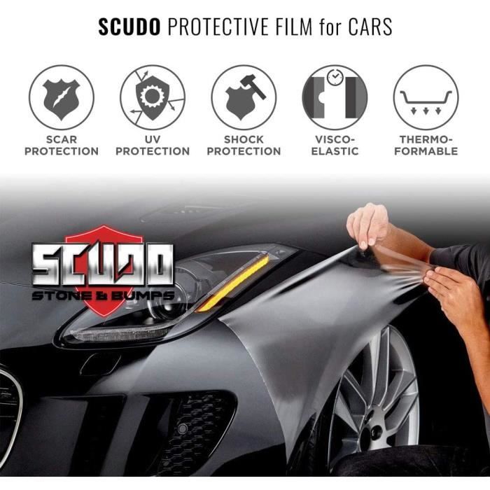 Transparent 3M 20cm Carrosserie Auto Autocollant Film Protection  Enveloppement - Cdiscount Informatique