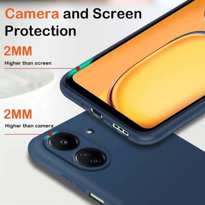 Xiaomi Redmi 13C / Poco C65 - Protection d'écran verre trempé et filtre de  confidentialité