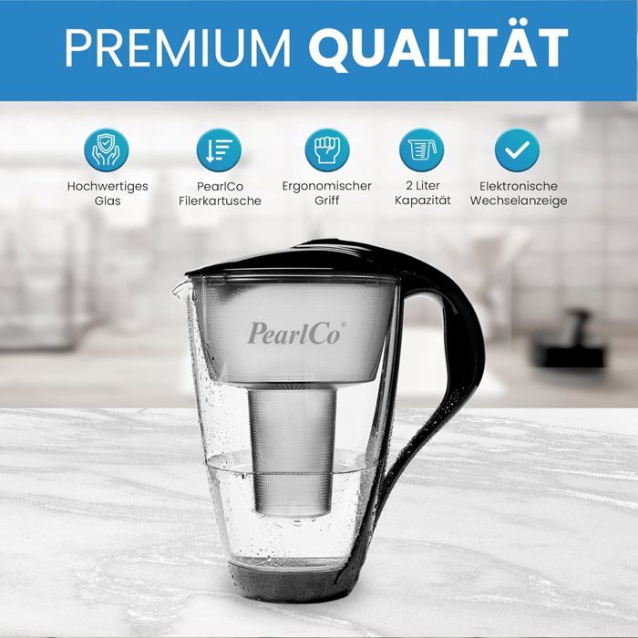 Caraffa filtrante Dafi Crystal 2l + 1 cartuccia Classic
