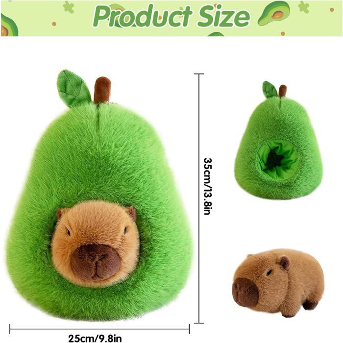 Acheter Peluche Capybara mignonne, animaux doux en peluche, poupée Capybara Peace & Love, singe à visage blanc moelleux, jouets pour enfants, cadeaux d'anniversaire Acheter Peluche Capybara mignonne, animaux doux en peluche, poupée Capybara Peace & Love, singe à visage blanc moelleux, jouets pour enfants, cadeaux d'anniversaire