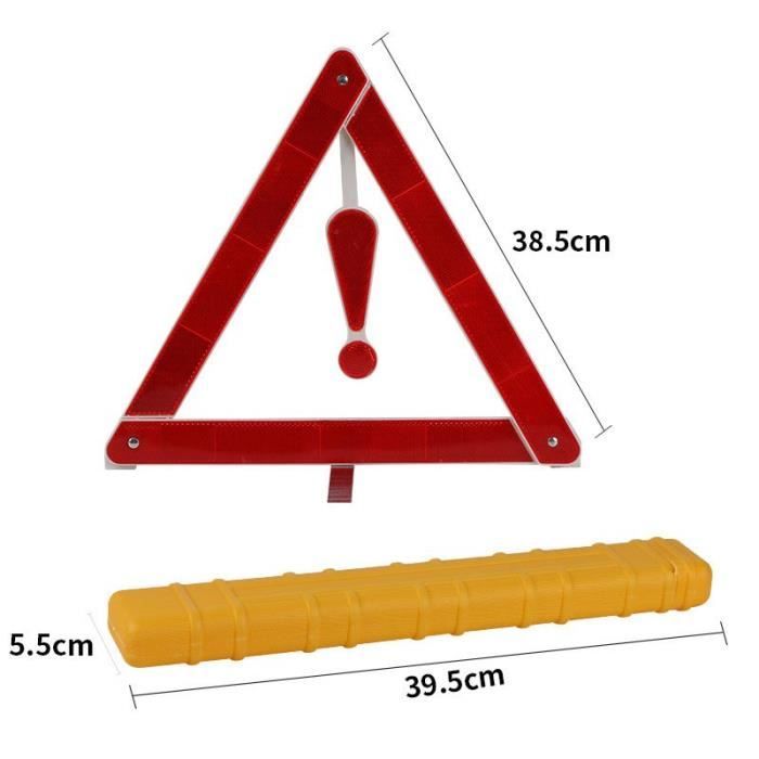 Triangle De Signalisation Voiture MaNeaz - Pliable Et Portable - Sécurité Routière