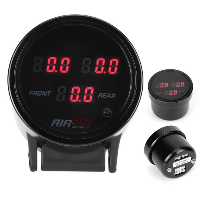 52mm électronique Triple Kit de jauge de pression d'huile 52mm électronique Triple Kit de jauge de pression d'huile
