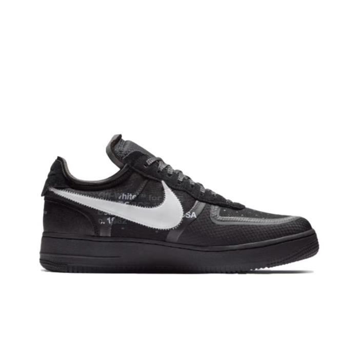 Nike air force one x off white black shop
