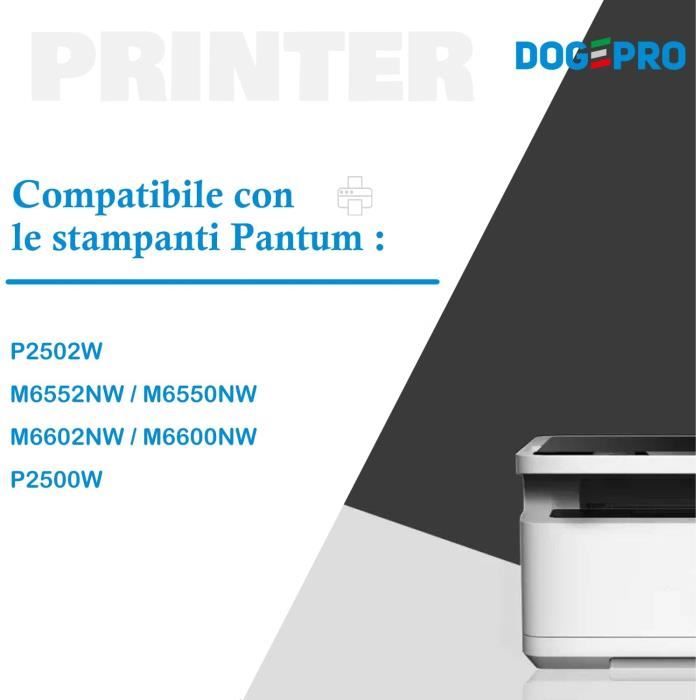 Toner Compatible PA210 Noir Pour Imprimantes Pantum M6500, M6550 Séries - Marque NOPAN-INK