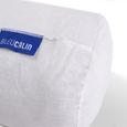 BLEU CALIN Traversin Ferme - Confort Ferme - Polochon enveloppe 100% coton - 140cm-2