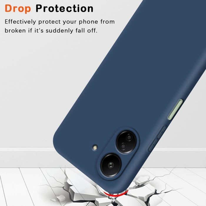 Coque Xiaomi Redmi 13C Transparent + Verre Trempé Noir - Protection  Intégrale 360° - Français