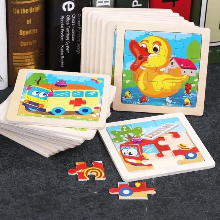 Lapin - Puzzle en bois Montessori pour enfants, Jouets pour tout petits de  2 3 4 5 ans, Puzzle 3D, Jouet de d - Cdiscount Jeux - Jouets