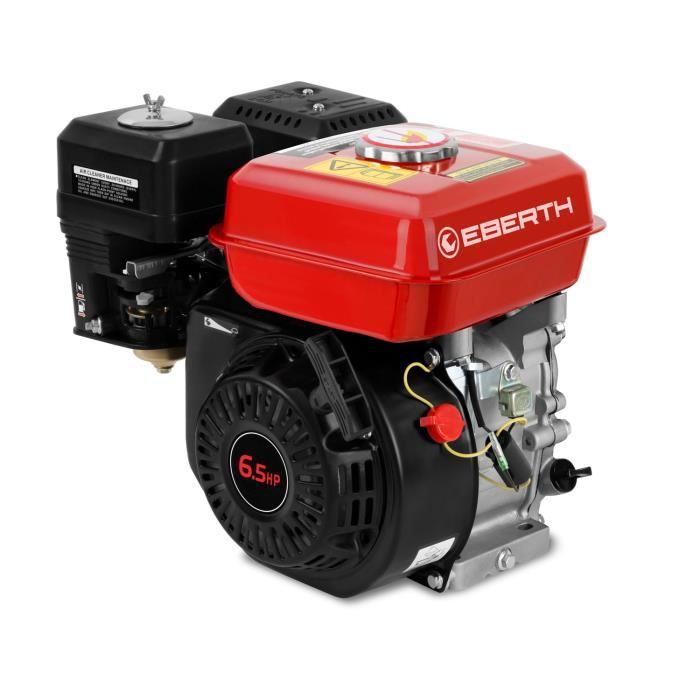 Moteur à Essence 4 Temps 7.5HP 196cc – Démarrage Manuelle, Refroidi Par Air – Pour Kart, Tondeuse, Pompe, Générateur – Puissance 3000W