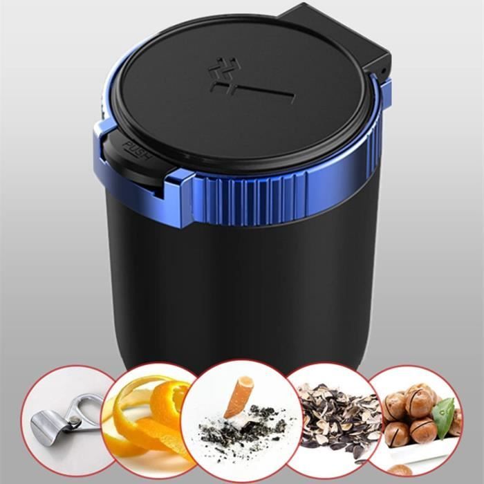 Lot De 2 Cendriers Portables Anti-Odeurs - Mini Cendrier De