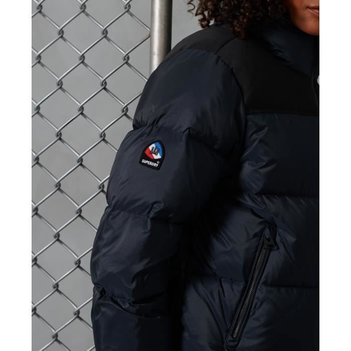 Doudoune superdry femme bleu electrique deals