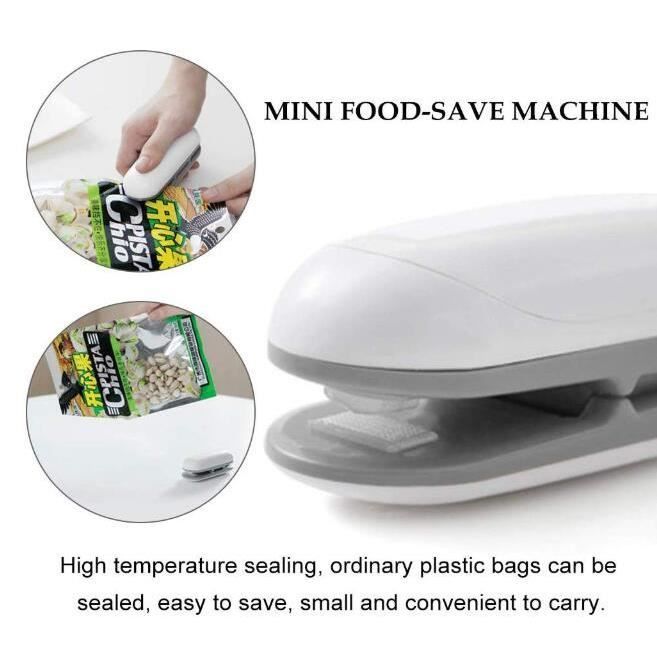Soudé-Sac Plastique, Machine Mini d'étanchéité pour sceller Sac/Sachet  Plastique Cuisine, scelleuse/Soudeur Thermique pour Sac Plast - Cdiscount  Maison